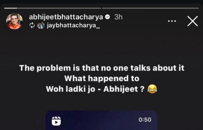 Abhijeet Bhattacharya est salé à propos du morceau « Dua Lipa x SRK » devenu viral ? Amplifie les messages sur le fait de ne pas obtenir de crédit