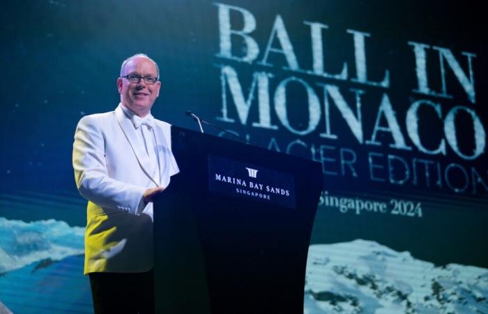 Albert de Monaco brise la glace à Singapour