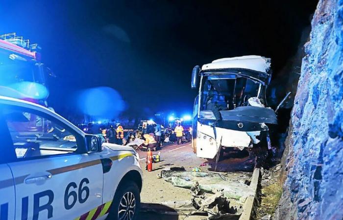 Au moins deux morts et sept personnes grièvement blessées dans un accident de bus dans les Pyrénées-Orientales