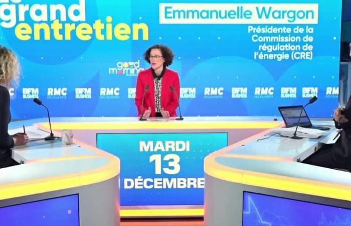 Emmanuelle Wargon (CRE) estime que « les prix devraient rester dans cette zone » de 65 euros le MWh