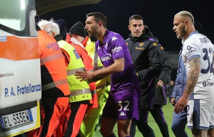 l’ambulance peine à monter, Cataldi bouge la langue, le père dans les tribunes