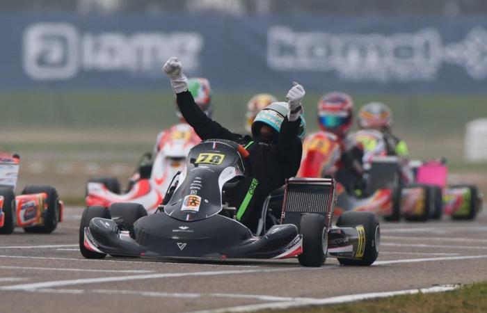 Et deux titres mondiaux pour Kenzo Craigie, 14 ans, enfant prodige du karting !