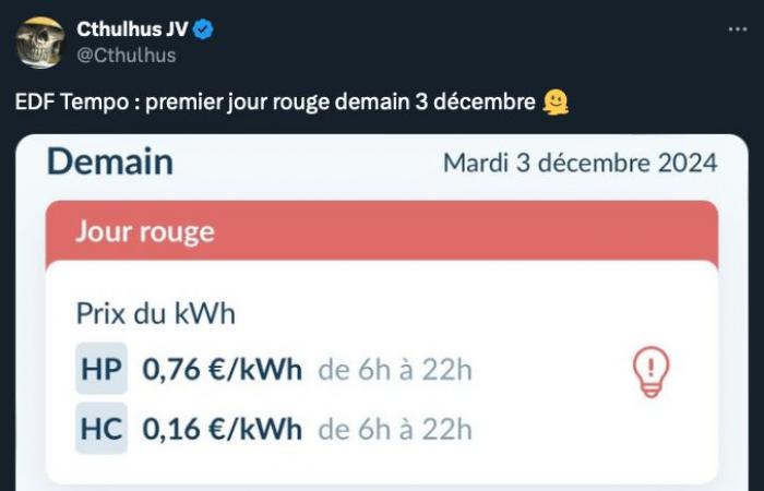 le premier jour rouge est demain, qu’est-ce que cela implique ?