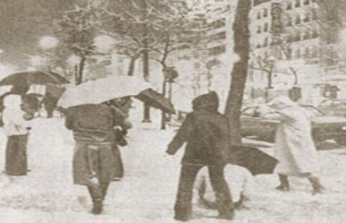 le mois des premières vagues de froid