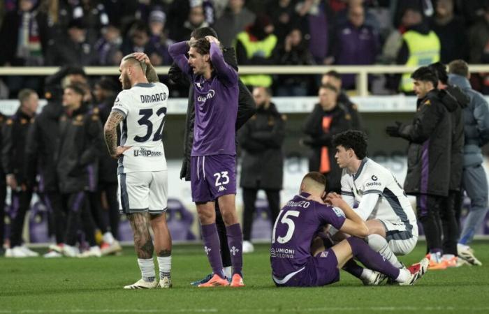 que s’est-il passé à la 16ème minute de Fiorentina-Inter