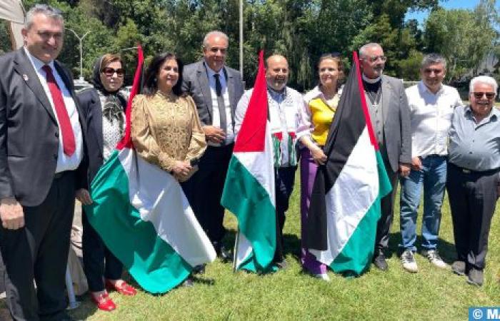 Les dirigeants de la communauté palestinienne au Chili saluent le soutien du Maroc à la Palestine