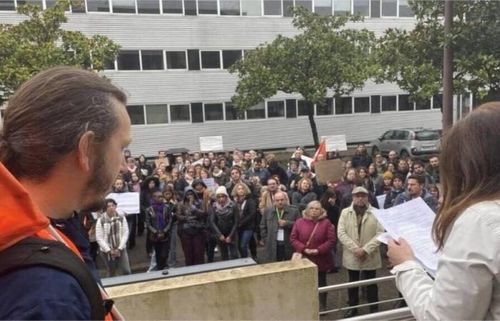 En Mayenne, les salariés de la mission locale se sont également mobilisés