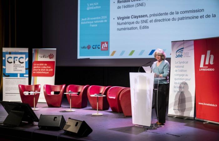 Discours de Virginie Clayssen pour l’ouverture de la 25ème Conférence du livre numérique