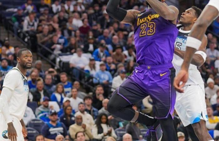 NBA : Los Angeles Lakers contre Minnesota Timberwolves