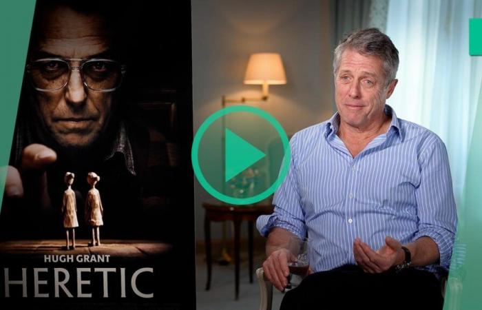 Pour “Heretic”, Hugh Grant s’est beaucoup amusé à incarner ce psychopathe