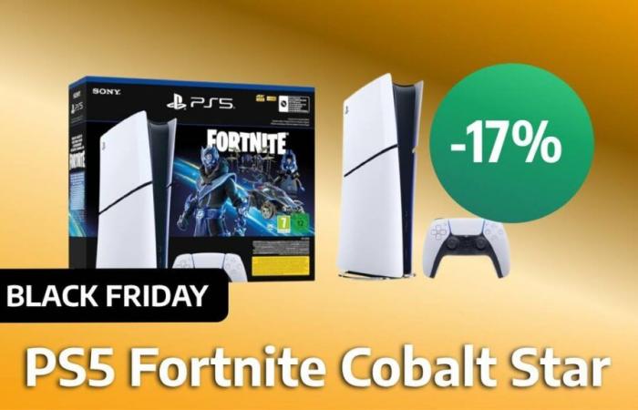 la PS5 Fortnite Cobalt Star est au meilleur prix lors de ce Cyber ​​Monday !