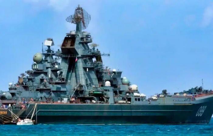 Le croiseur de bataille de classe Kirov pourrait avoir « coulé » à cause de la guerre en Ukraine