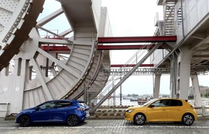 Duel infernal entre la Peugeot 208 et la Renault Clio