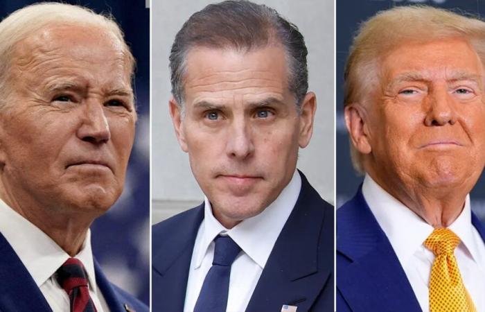 Trump réagit au pardon de Biden à Hunter