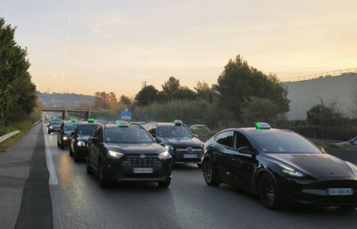 comme annoncé, gros embouteillages à Marseille et Toulon