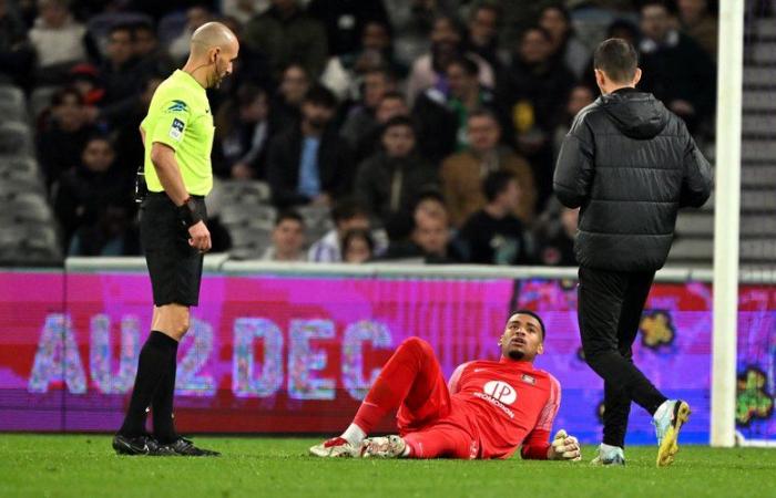 Guillaume reste touché et remplacé dimanche en cours de match, on en sait plus sur la blessure du gardien toulousain