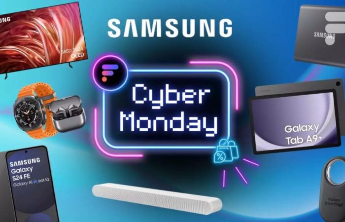 Samsung termine le Black Friday en beauté avec ces 16 deals du Cyber ​​​​Monday