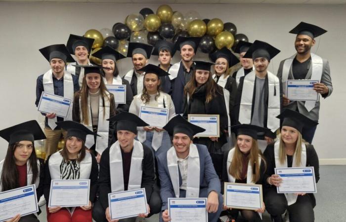 Lons-le-Saunier. EMC du Jura celebrates the excellence of its graduates