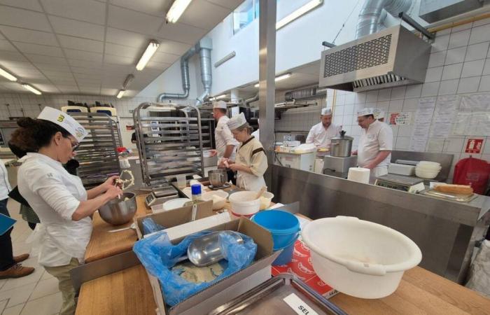 Vingt candidats venus de toute la France au CFA de Bains pour remporter le titre de meilleure crêpe aux amandes