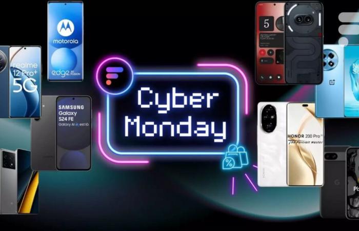 Les meilleures offres sur les smartphones pas chers, c’est aussi le Cyber ​​Monday ! Voici le top 15 des offres à moins de 500 euros