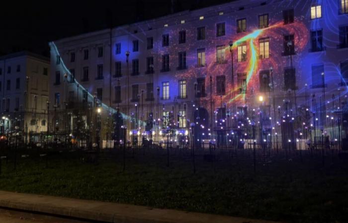 les premiers tests pour la Fête des Lumières réalisés à Lyon