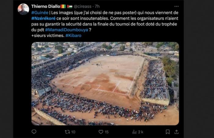 un match de football tourne au carnage en Guinée