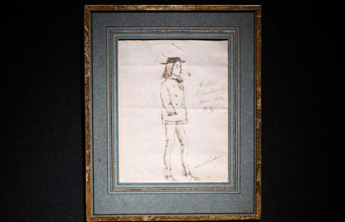 Un dessin de Verlaine représentant Rimbaud a été vendu aux enchères pour 585 000 euros