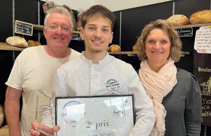 Benoit Brouard, deuxième meilleur jeune boulanger de France, fier de représenter la ville de Ciron dans l’Indre