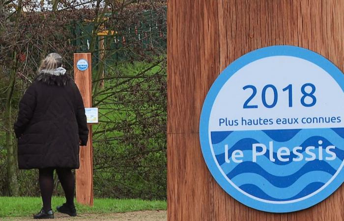 1,80 m d’eau dans l’école du village de cette commune, des bornes pour se souvenir de la crue de 2018