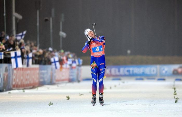 Biathlon | Kontiolahti : d’où vient la célébration « Night Night » interprétée par Emilien Jacquelin à l’arrivée du relais ? | Magazine Nordique