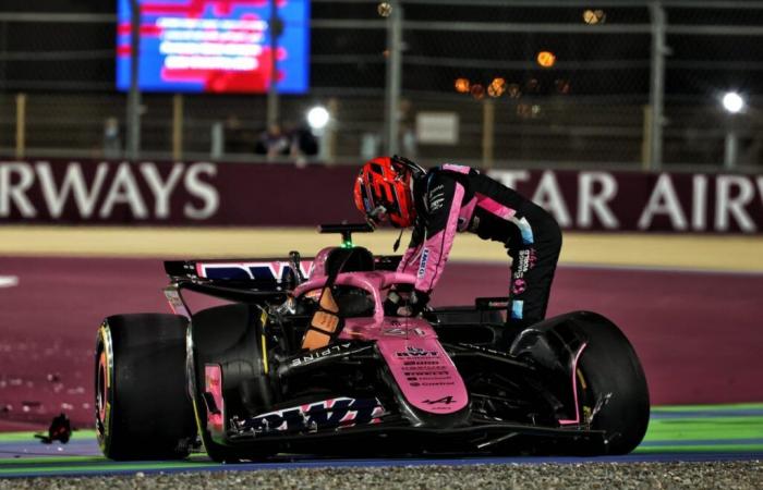 Ocon a dû renoncer à la dernière course alpine pour assurer le test Haas