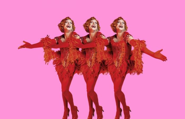 Laurent Lafitte future diva dans le rôle de la divine Zaza de « La Cage aux Folles »