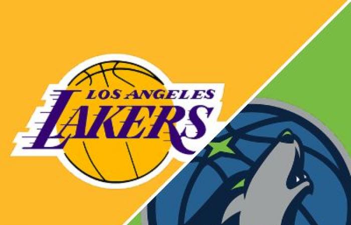 Timberwolves 109-80 Lakers (2 décembre 2024) Récapitulatif du match