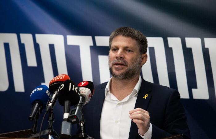 Smotrich plaide pour le retour des colonies à Gaza