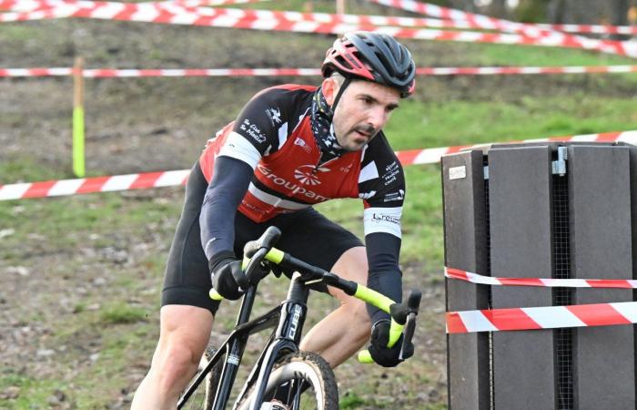 William Millat devant son frère Adrien sur les hauteurs du Creusot