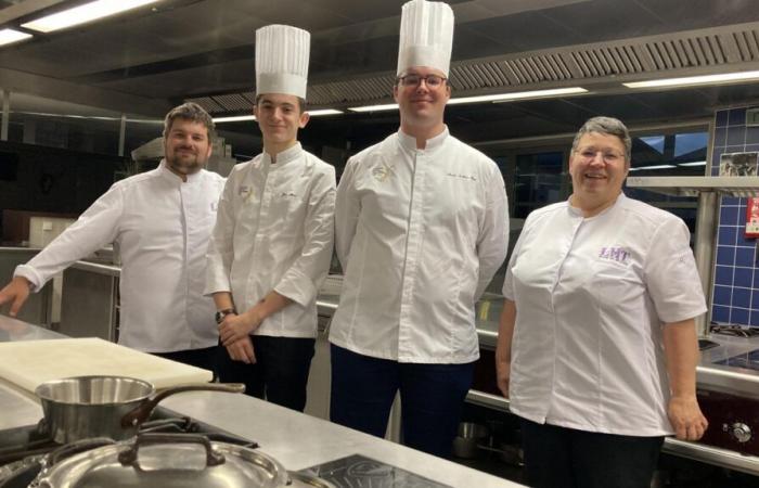 Concours lauréat pour deux élèves du lycée hôtelier de Blois, intitulé Meilleurs Apprentis de France