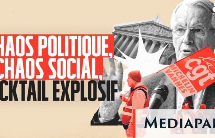 Mardi 3 décembre, 19h, en direct. Chaos politique, chaos social : cocktail explosif