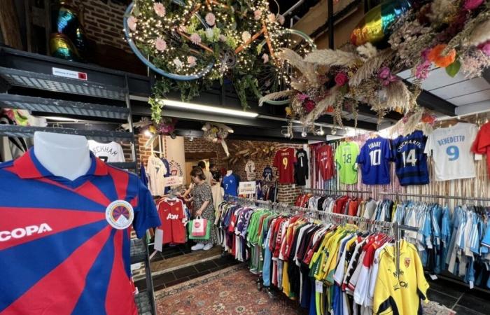 Football. Football Shirt Vintage et All Star Vintage Shop ouvrent une boutique à Caen avant Noël