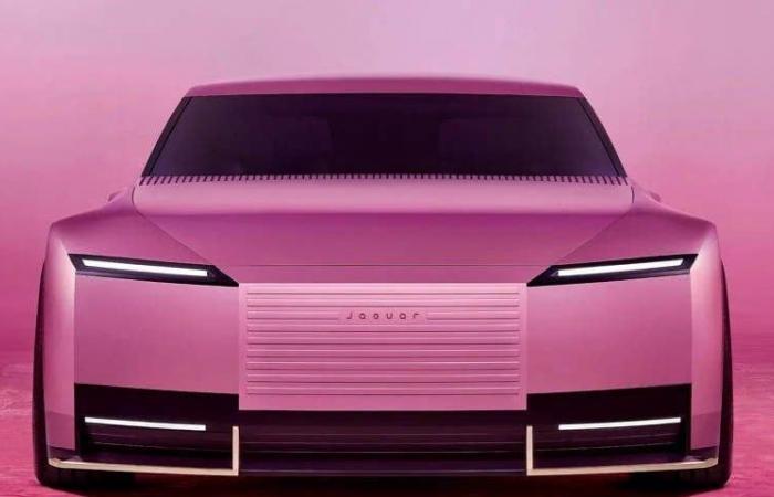 La voiture électrique « Barbie rose » de Jaguar divulguée en ligne