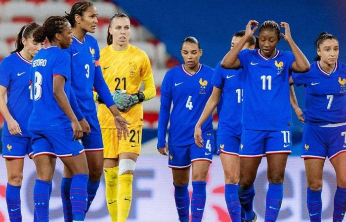 Les Bleues battues par les Espagnoles lors du dernier match de 2024 • Footeuses