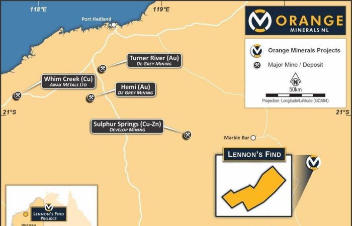 D’importantes quantités d’argent et de métaux communs dans les éclats de roche de Lennons Find