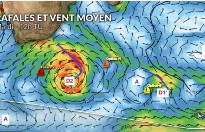 Météo Vendée Globe : tempête en vue