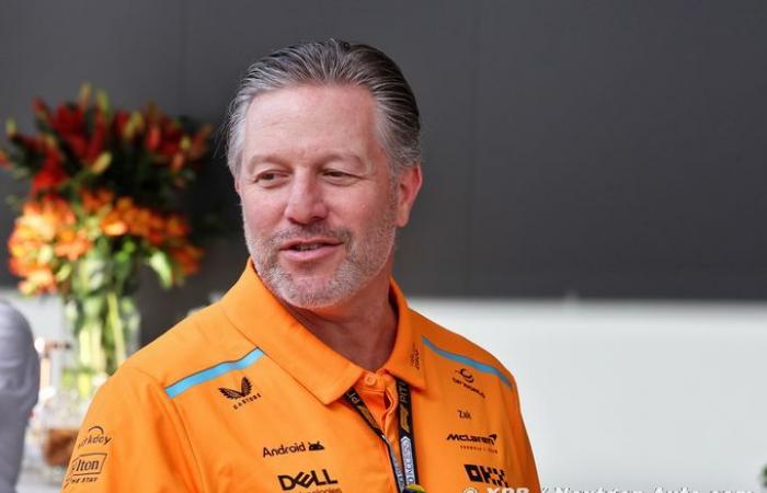 Formule 1 | Zak Brown minimise les tensions présumées entre lui et Verstappen