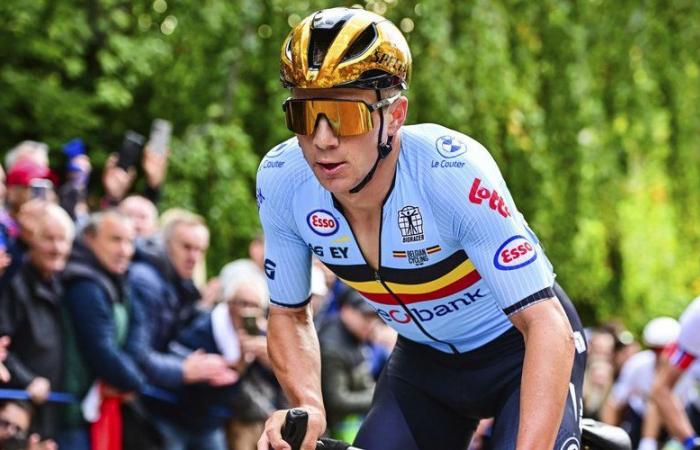 Renversé par une voiture de La Poste lors d’un entraînement, le champion du monde de cyclisme Remco Evenepoel hospitalisé