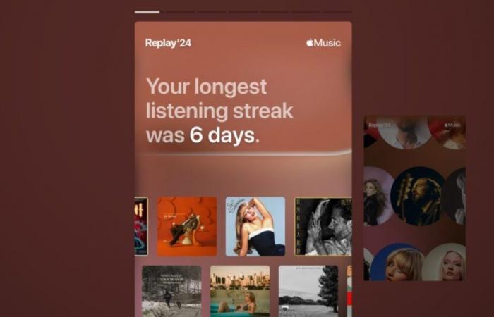 Votre récapitulatif annuel Apple Music Replay pour 2024 est maintenant disponible