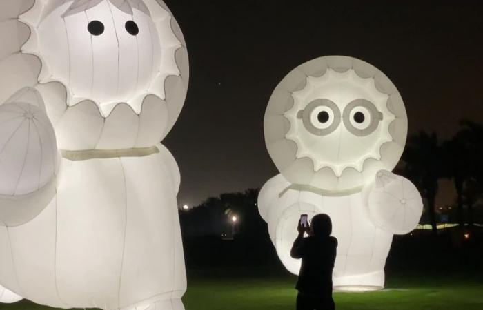 Fête des Lumières 2024. VIDÉO. « Les Anooki ont changé nos vies », Moetu et David, créateurs du Luminous Inuit