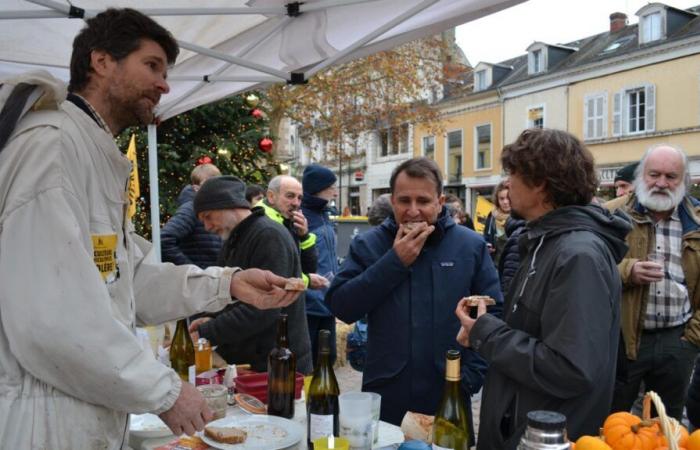 la Confédération Paysanne de l’Indre propose des produits locaux et demande des aides directes