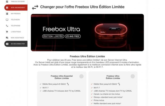 Free dévoile une Freebox Ultra rouge et transparente : comment l’obtenir ?