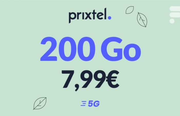 Prixtel prolonge le Black Friday avec son forfait mobile 5G 200 Go à petit prix