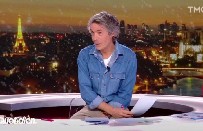 un peu passif-agressif, Yann Barthès interpelle son invité